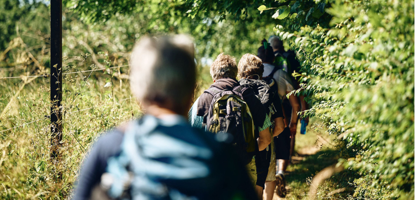 Vandring på Øhavsstien på Sydfyn