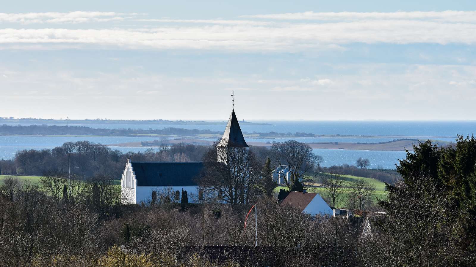 Udsigt til Diernæs Kirke