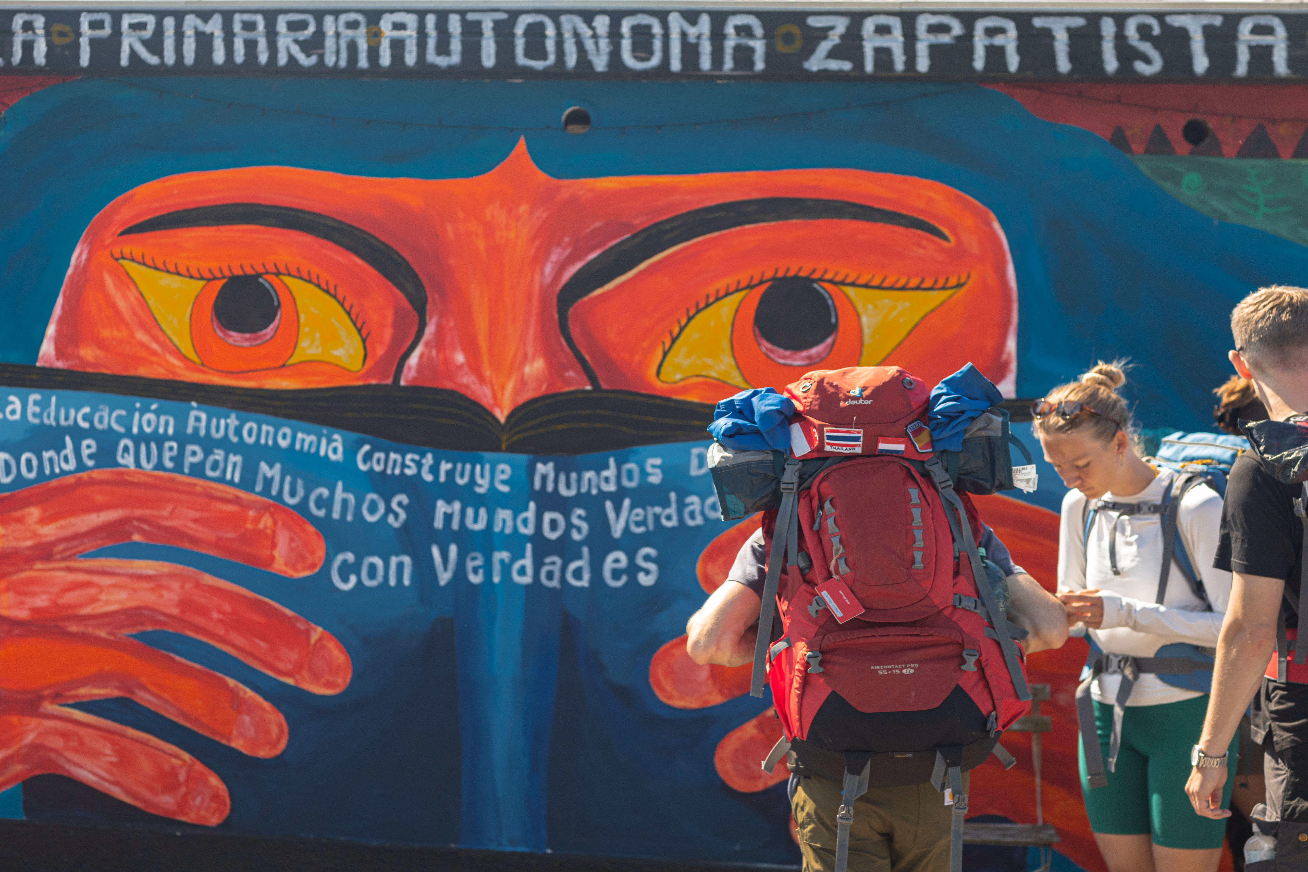 Vandrere ved illustration